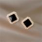Preview: 360Home Ohrschmuck Ohrstecker Silber pin Perlen Ohrringe A6A14